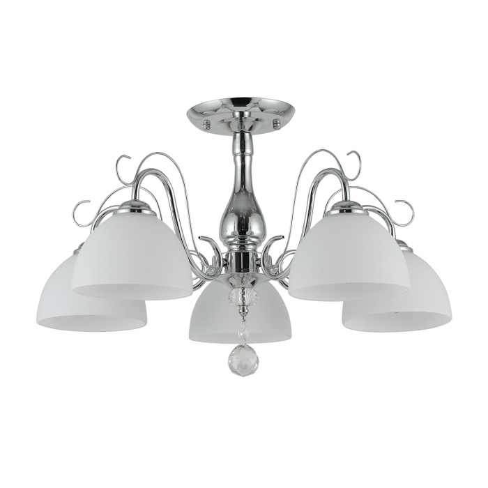 Потолочная люстра на штанге ESSAY ESCADA 1149/5P Chrome