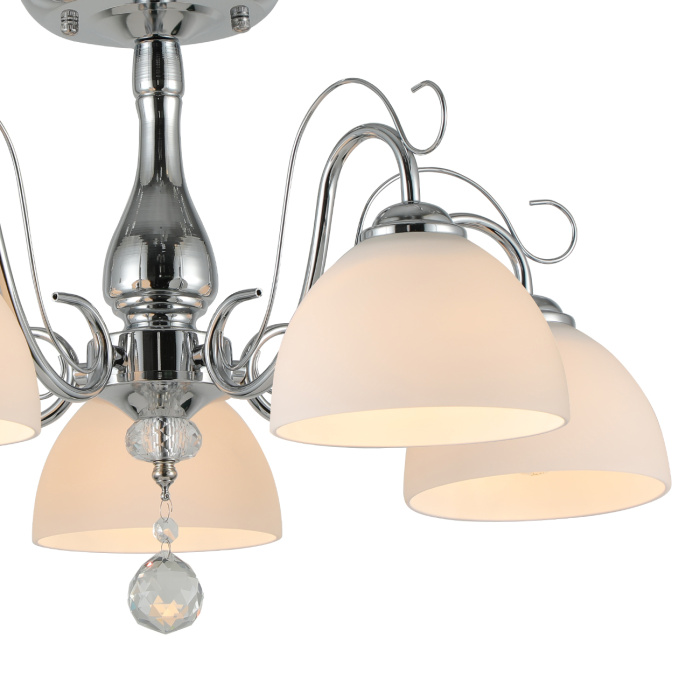 Потолочная люстра на штанге ESSAY ESCADA 1149/5P Chrome