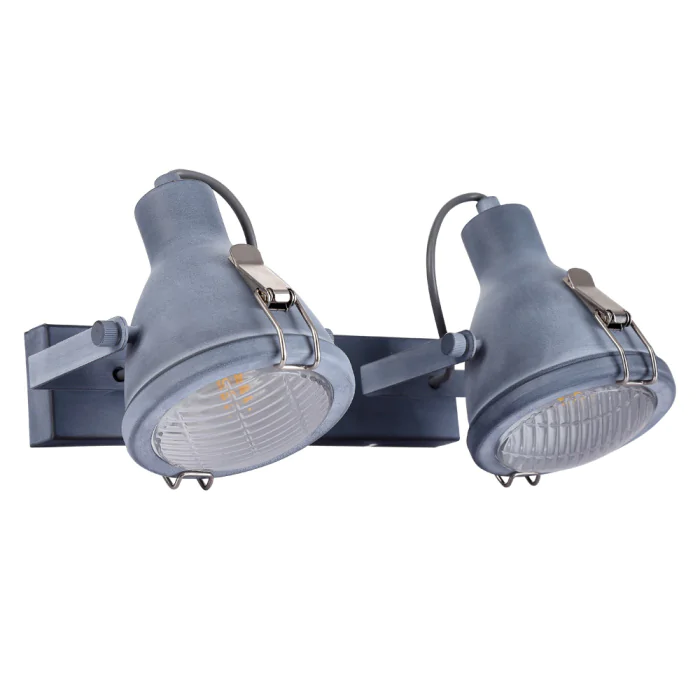 Светильник настенный Arte Lamp FARO A9178AP-2GY