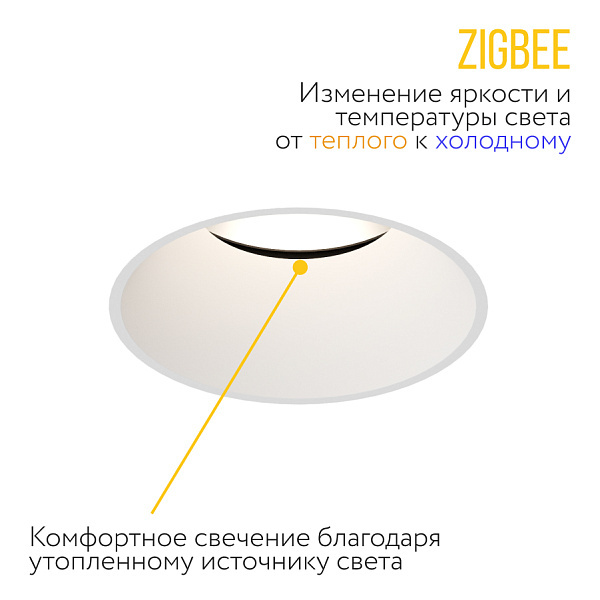Встраиваемый светодиодный светильник Ledron FQS10055-07D