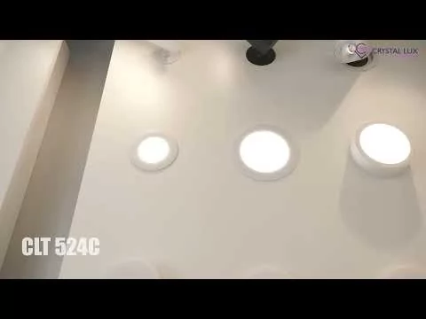 Светильник встроенный Crystal Lux CLT 524C105 WH