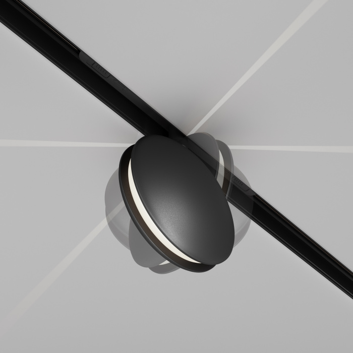 Трековый светильник Maytoni Outline TR090-2-6W4K-B