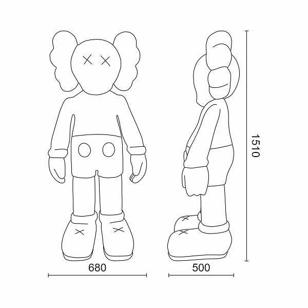 Дизайнерская статуэтка Ledron B315