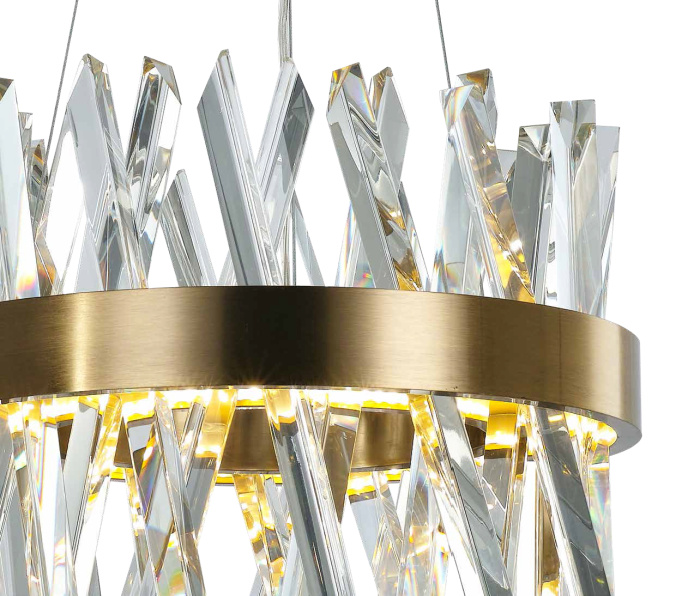 Подвесная люстра Delight Collection Akasha MD18162246-600A light antique brass