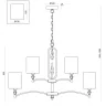 Подвесная люстра Freya Riverside FR1007PL-12BS
