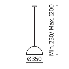 Подвесной светильник Freya Eleon FR5218PL-01BS