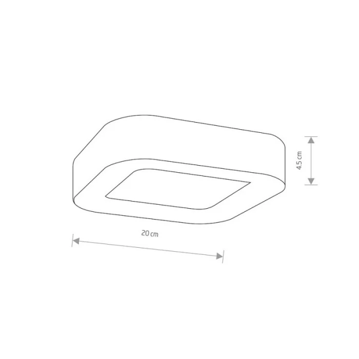 Уличный потолочный светодиодный светильник Nowodvorski Puebla Led 9513