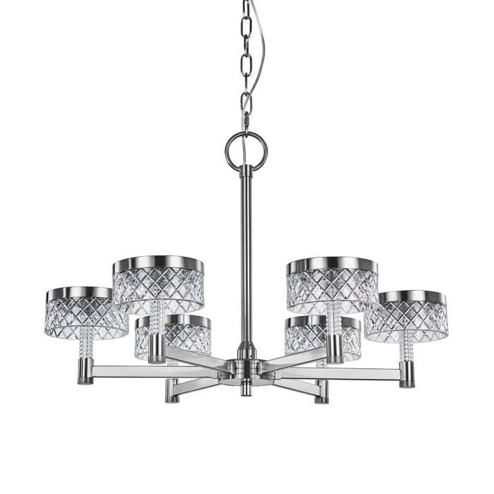 Подвесная люстра Delight Collection Diamond cut MD21020075-6A chrome