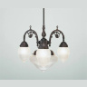 Люстра на штанге Berliner Messinglampen D14-113gs+122gsA
