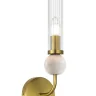 Светильник настенный ST-Luce латунь/прозрачный E14 1*40W SL1244.301.01
