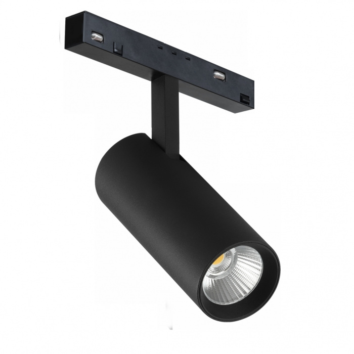 Светильник трековый магнитный поворотный iLedex VISION SMART 4822-006-D55-18W-38DG-BK (раб. с Алисой)