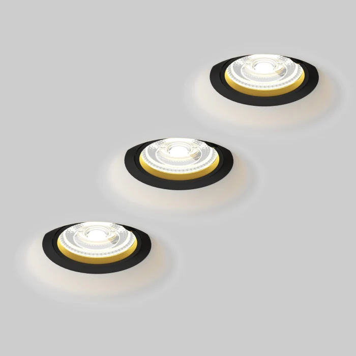 Рамка скрытого монтажа лампочек и LED модулей MR16 в натяжной потолок Lightstar Anello 112007
