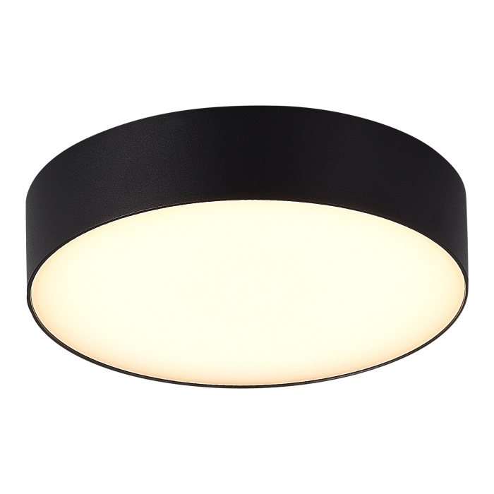 Светильник уличный потолочный ST-Luce черный/белый LED 1*20W 3000K/4000K/5000K SL9518.402.01