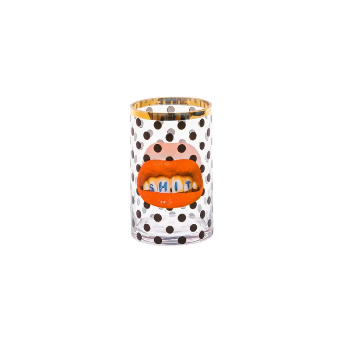 Ваза Seletti Toiletpaper Glass Vase 14160