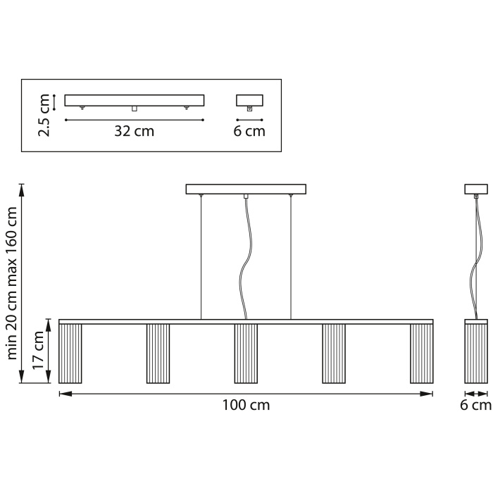 Люстра подвесная Roma Lightstar 718053