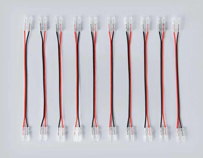 Соединитель гибкий двухсторонний для светодиодной ленты COB 12/24V (2 конт.) 150 мм GS7901 (10шт) Ambrella light GS7901