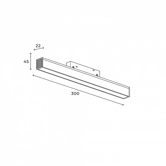 Трековый светильник Hesby Lighting ElDeko 0079