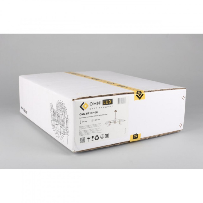 Люстра потолочная Omnilux Roncola OML-57107-08