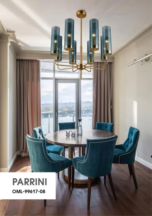 Люстра потолочная Omnilux Parrini OML-99617-08