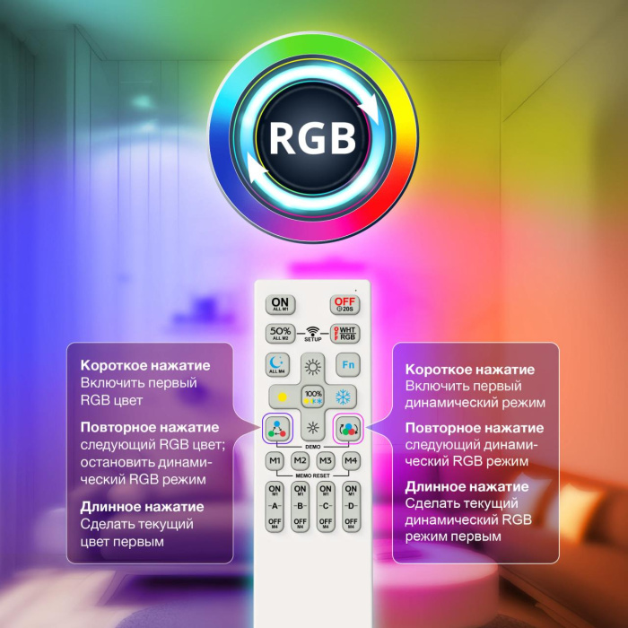 Подвесной светодиодный светильник Citilux Дуэт Смарт CL719A701