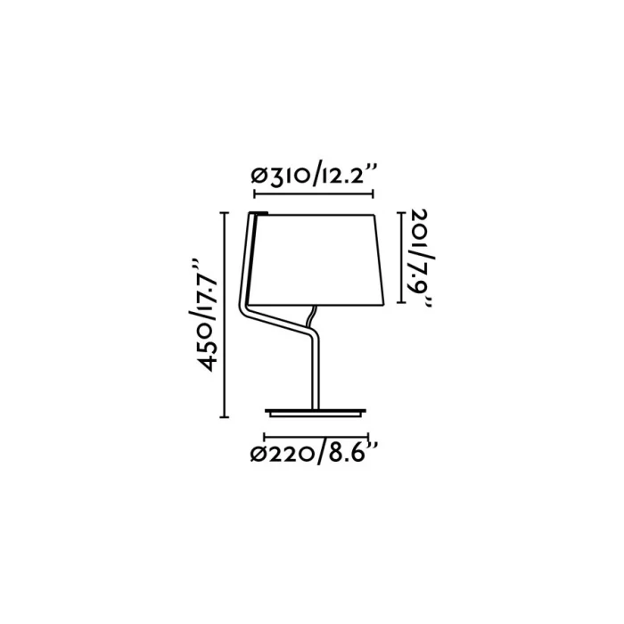 Лампа BERNI Black