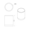 Потолочный фонарь Natural Concepts Dwell NC-033072-DG