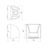 Настенный фонарь Natural Concepts Dwell NC-003031-SB