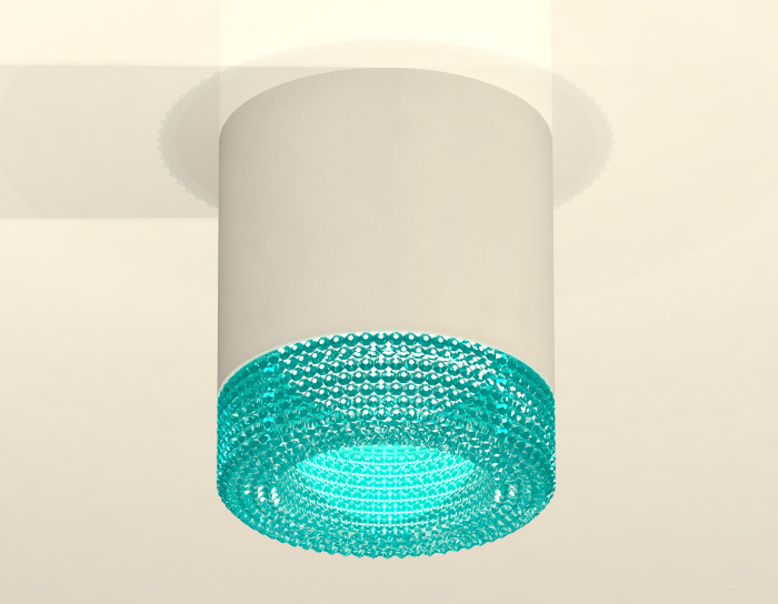 Комплект накладного светильника с композитным хрусталем Ambrella light XS7401023