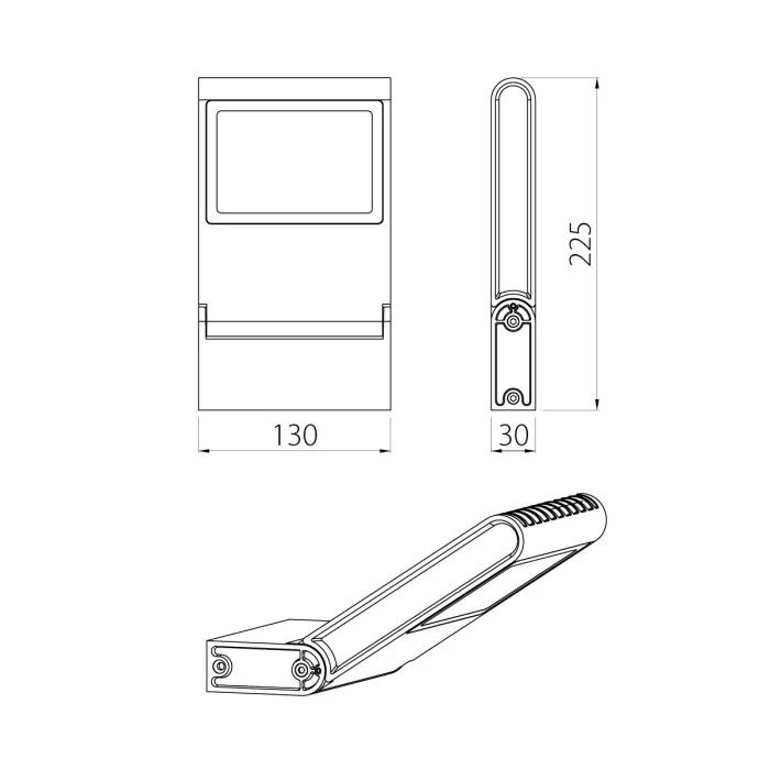 Настенный фонарь Natural Concepts Dwell NC-003057-DG