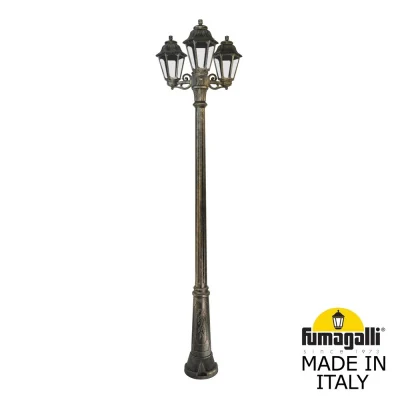Садово-парковый светильник Fumagalli RICU BISSO/ANNA 3L E22.157.S30.BXE27