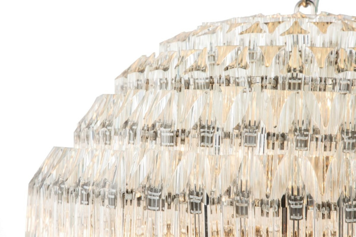 Подвесная люстра iLamp Manhattan 103D-10 Nickel