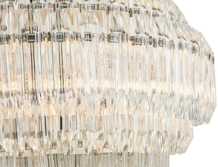 Подвесная люстра iLamp Manhattan 103D-10 Nickel