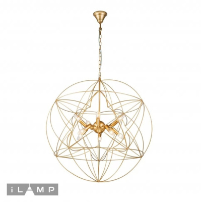 Подвесная люстра iLamp Triumph 6120-1200 GOLD