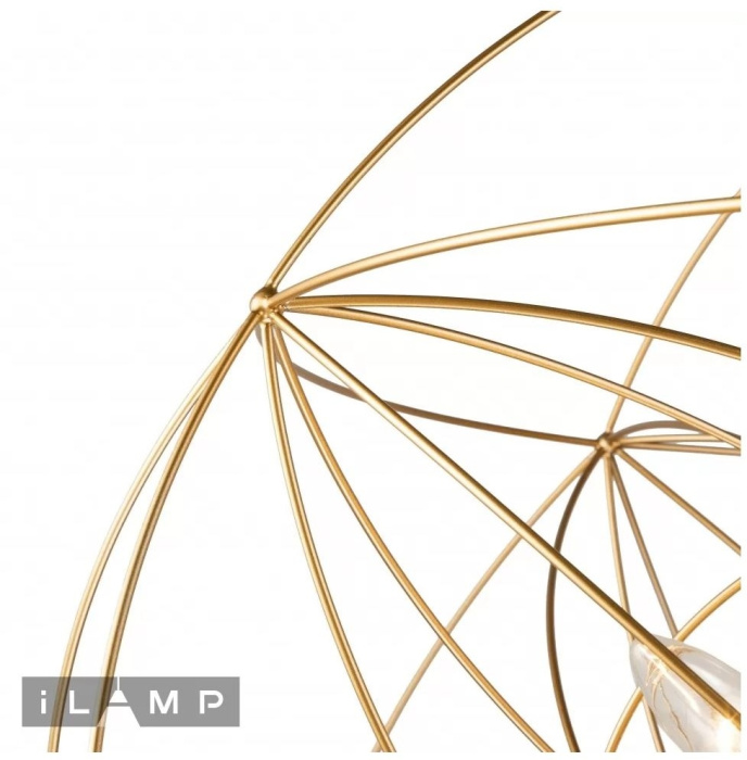 Подвесная люстра iLamp Triumph 6120-1200 GOLD