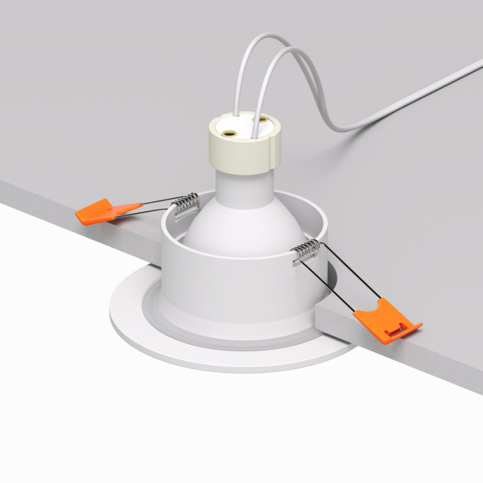 Влагозащищенный светильник Denkirs FACET DK3016-WH