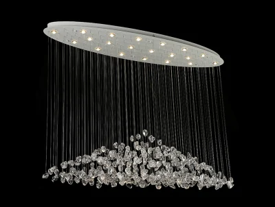 Потолочная люстра Newport 8230/140 С oval white clear М0071679