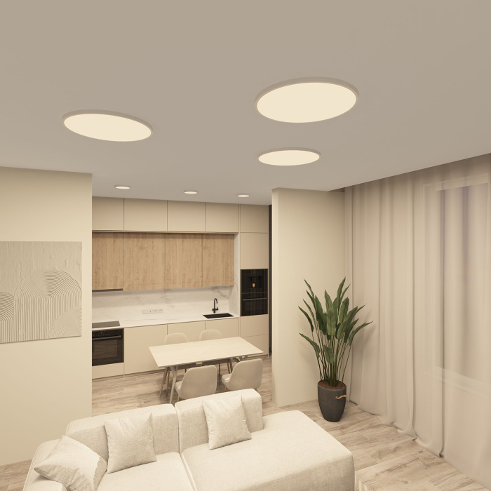 Потолочный светильник Denkirs THIN DK6524-WH