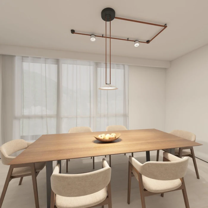 Светильник на шине Denkirs BELTY SPOT DK5540-WH+BK