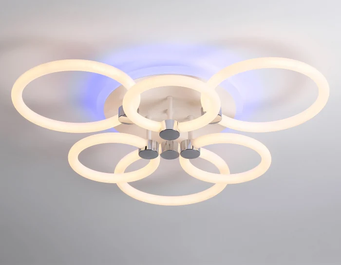 Светодиодный потолочный светильник с подсветкой Ambrella light FA3844