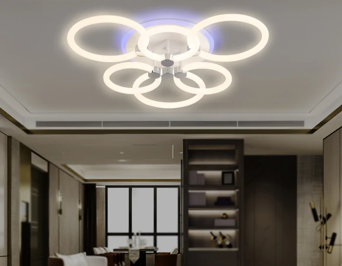 Светодиодный потолочный светильник с подсветкой Ambrella light FA3844