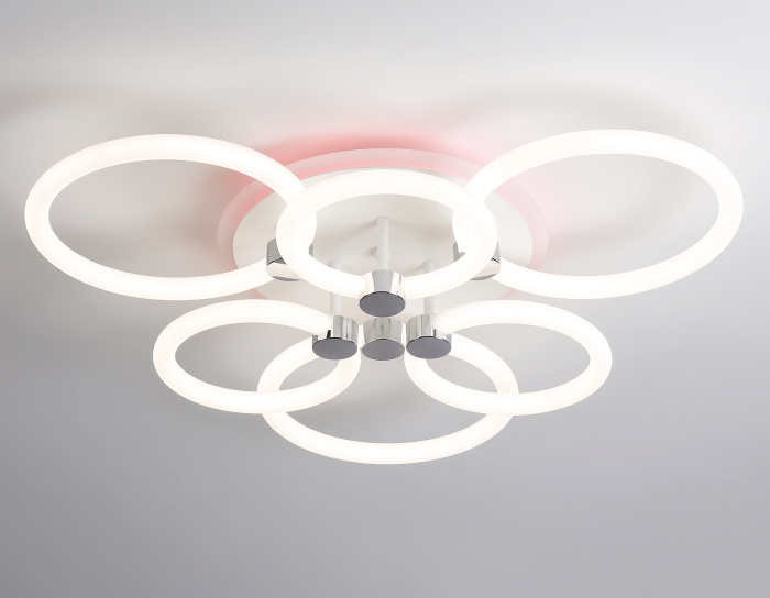 Светодиодный потолочный светильник с подсветкой Ambrella light FA3844