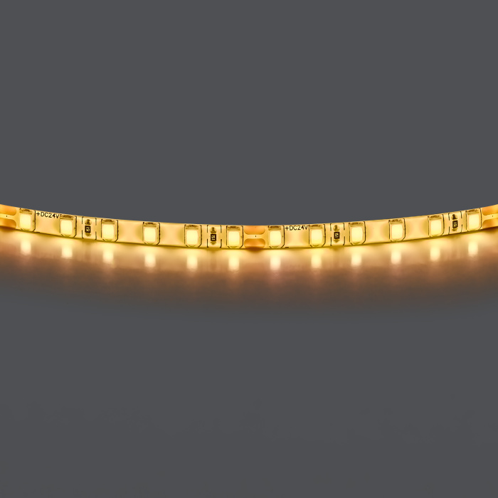 Лента теплого белого свечения, влагозащищенная 24V 420553