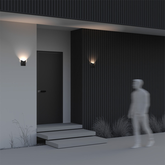 Уличный настенный светильник Maytoni Beekman O802WL-L7B