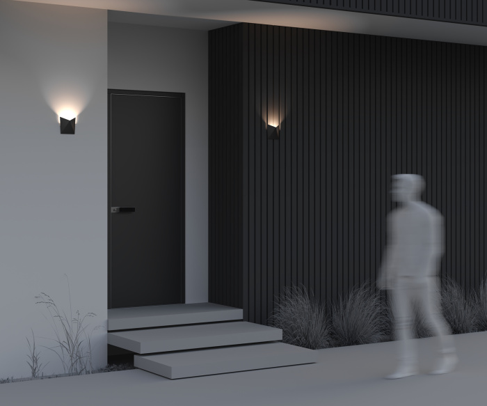 Уличный настенный светильник Maytoni Beekman O802WL-L7B