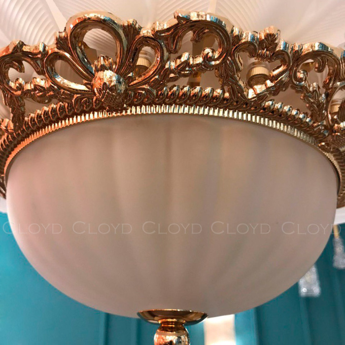 Люстра Cloyd MOSAMBIC C12 / Ø67 см - золото (арт.11209)