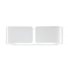 Настенный светильник Ideal Lux Clip AP2 Small Bianco 014166