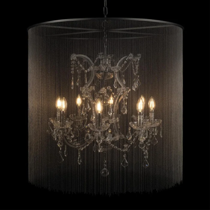 Подвесная люстра Loft it Vaille Crystal 10450/800