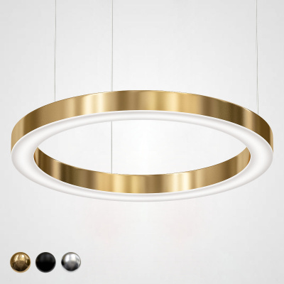 Люстра Light Ring Horizontal D80 Золото ImperiumLoft