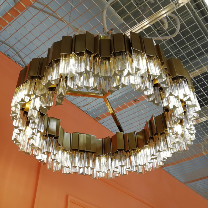 Люстра Cloyd CANTATA C9 / Ø70 см - латунь (арт.10255)