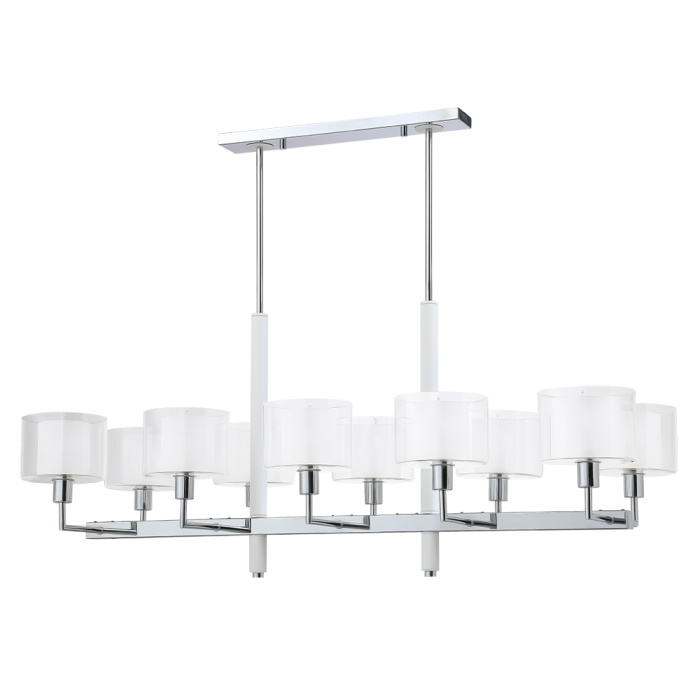 Люстра Crystal Lux MAESTRO SP-PL10 L1100 CHROME